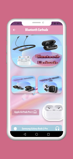 Android application Bluetooth Earbuds – Guide screenshort