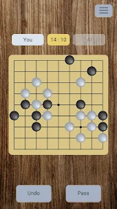 AI 9x9 Go Game - WeiQi