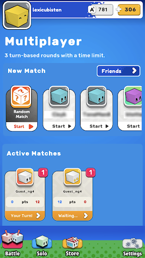 Lexicube Screen 2