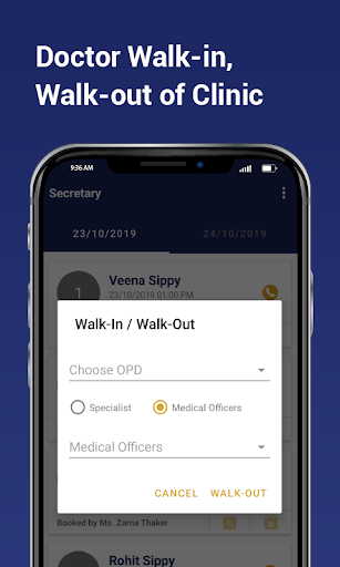 Secretary App - TopDoc.AI Screen 3