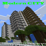 Modern city map for minecraft icon