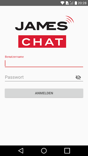 Android application James Chat screenshort