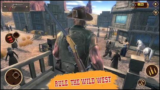 Wild cowboy 3D Ковбойские игры