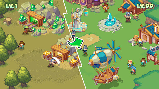 Guardian War: RPG Pixel Hero - Role Playing - games