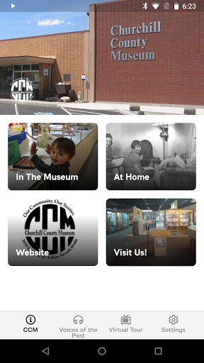 Android application Churchill County Museum screenshort