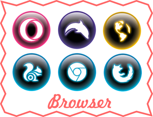 Glass Neon - Icon Pack Screen 2