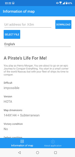 Heroes 3 Map Info Screen 2