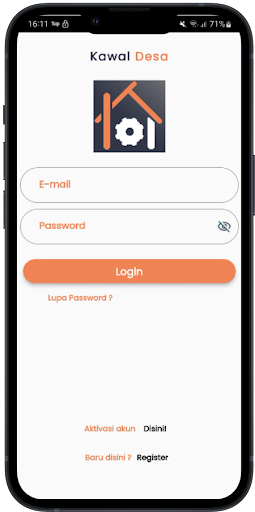 Android application Kawal Desa (Beta) screenshort