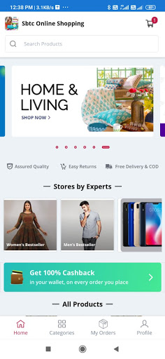 Sbtc Indian online shopping