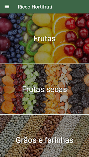 Android application Ricco Alimentos screenshort