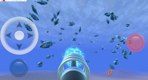 Android application Catch fishes screenshort