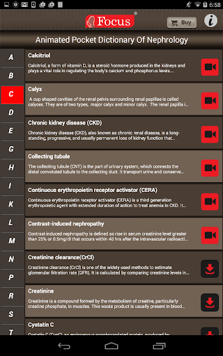 Nephrology - Medical Dict. Screen 2