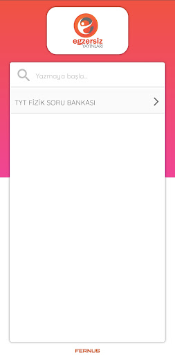 Android application Egzersiz Video Çözüm screenshort