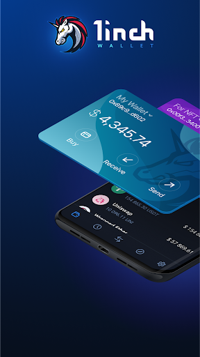 1inch: Crypto DeFi Wallet Screen 2