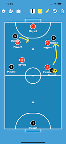 Screenshot 2 Futsal Tactic Board android