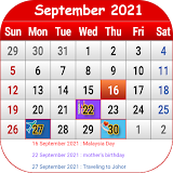 Malaysia Calendar 2021 icon
