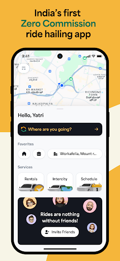 Yatri - Book Autos & Cabs Screenshot 1 - AppWisp.com