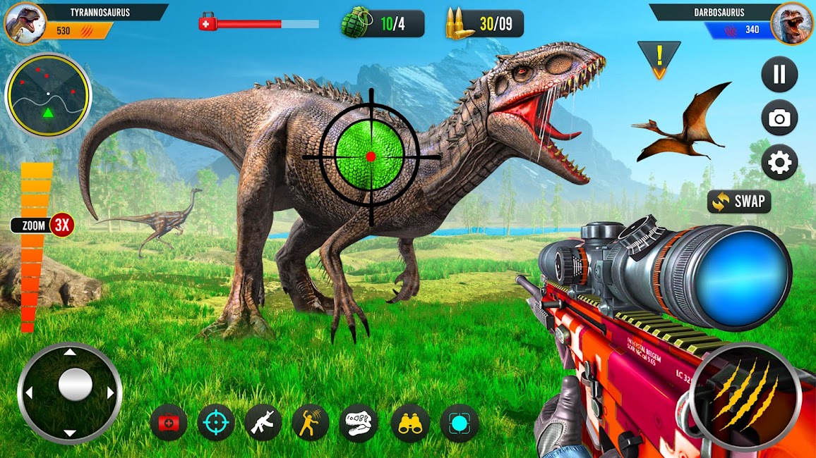 Real Dinosaur Shooting Mod APK unlocked