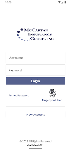 Android application McCartan Insurance Group, Inc. screenshort