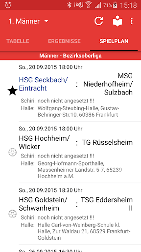 Eintracht Frankfurt Handball Screen 2