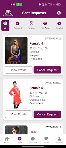 BWB Matrimony Screenshot 2 - AppWisp.com