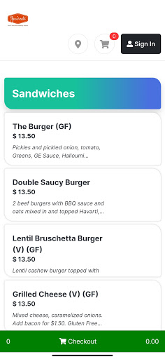 Good Eats Cafe Screen 2