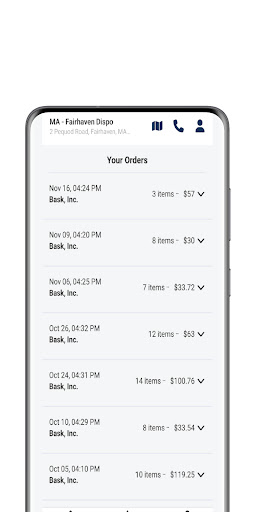 Bask Inc. Screen 3
