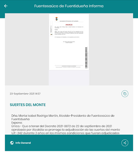 Fuentesaúco de Fuentidueña Inf Screen 3