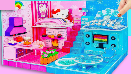 Android application Doll House Design Girls Games screenshort