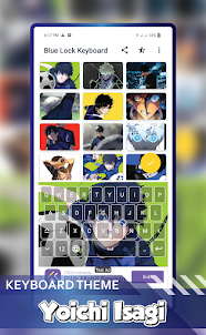 Blue Lock Keyboard Tools Anime