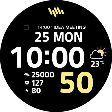 Screenshot of SamWatch Big C