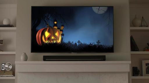 Android application Halloween 🎃 on Chromecast screenshort