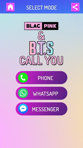 B.T.S and BlacPink Call You -