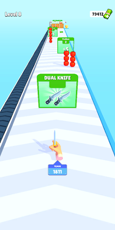 Knife Evolution Rush - Screenshot 1