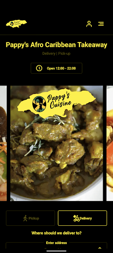 Android application Pappy's Afro Caribbean screenshort