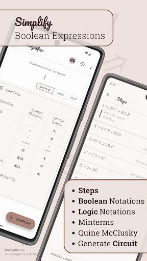 BooleanTT - Boolean Algebra Screenshot 1 - AppWisp.com