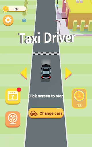 Android application Taxi Driver screenshort