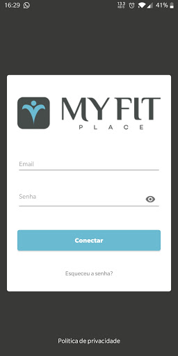 Android application Mikevoo My Fit Place screenshort