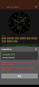 Captura 7 Amazfit GTR 3/4 Watch Face android