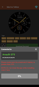 Screenshot 7 Amazfit GTR 3/4 Watch Face android