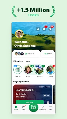 Golf GameBook Scorecard & GPSのおすすめ画像1