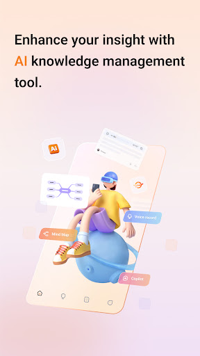 Screenshot of GitMind: AI Mind Mapping App