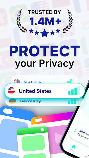 Android application Fast VPN Secure Proxy Master screenshort