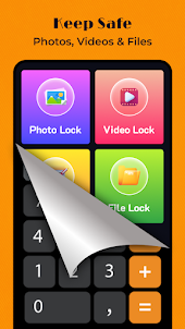 Calculator App Lock Hide Photo