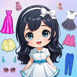 Icon image Chibi Doll Makeover Dress Up