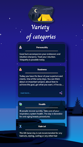Lunar Calendar – Moon Calendar Screenshot 2 - AppWisp.com