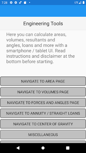 Android application Engineering Tools screenshort