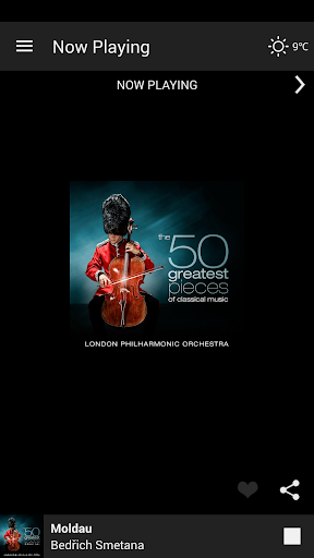 Android application Classical 101 WRR Radio screenshort
