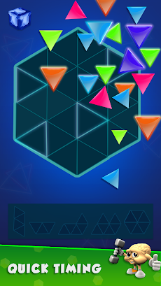三角ブロックパズルゲームのおすすめ画像3