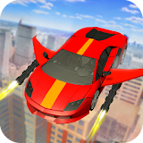 Futuristic Flying Car Real Robot Transformation icon